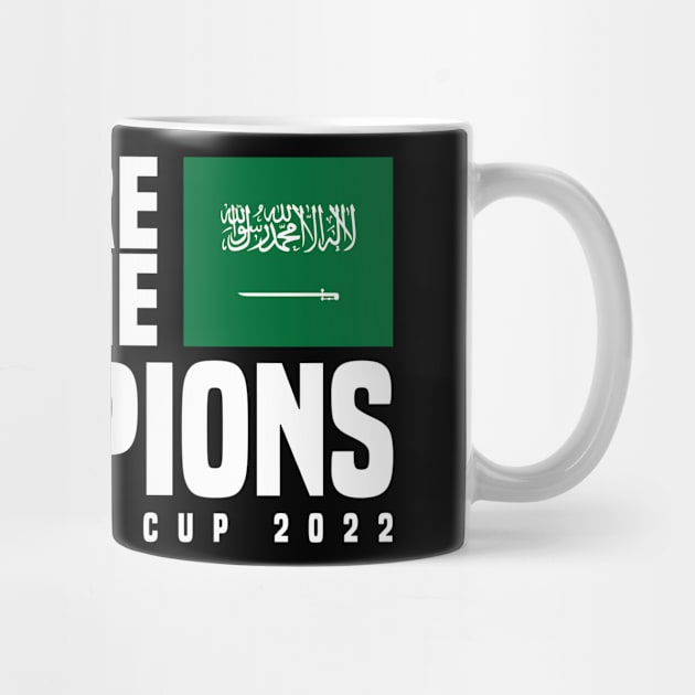 Qatar World Cup Champions 2022 - Saudi Arabia by Den Vector